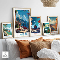 Sorrento Travel Poster