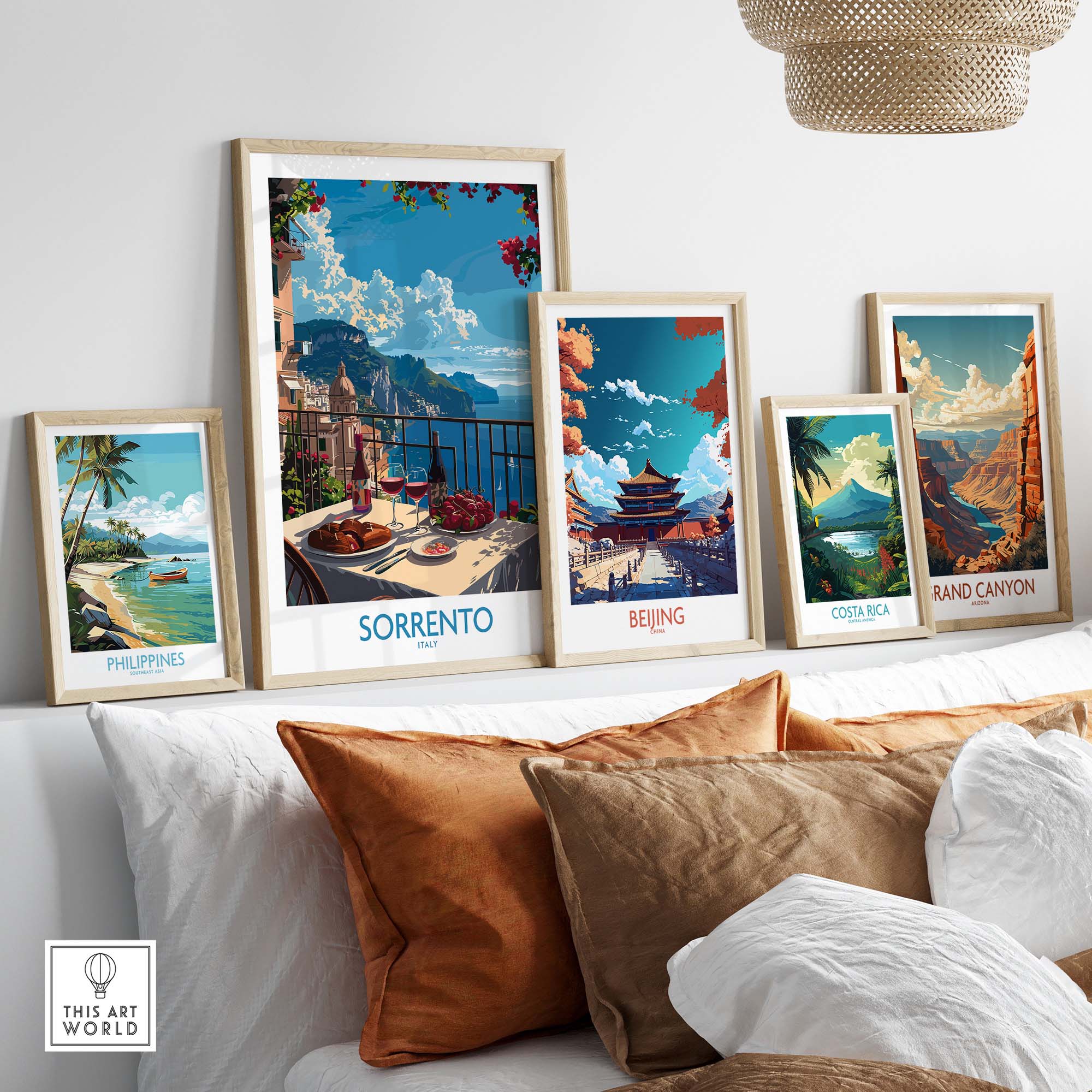Sorrento Travel Poster