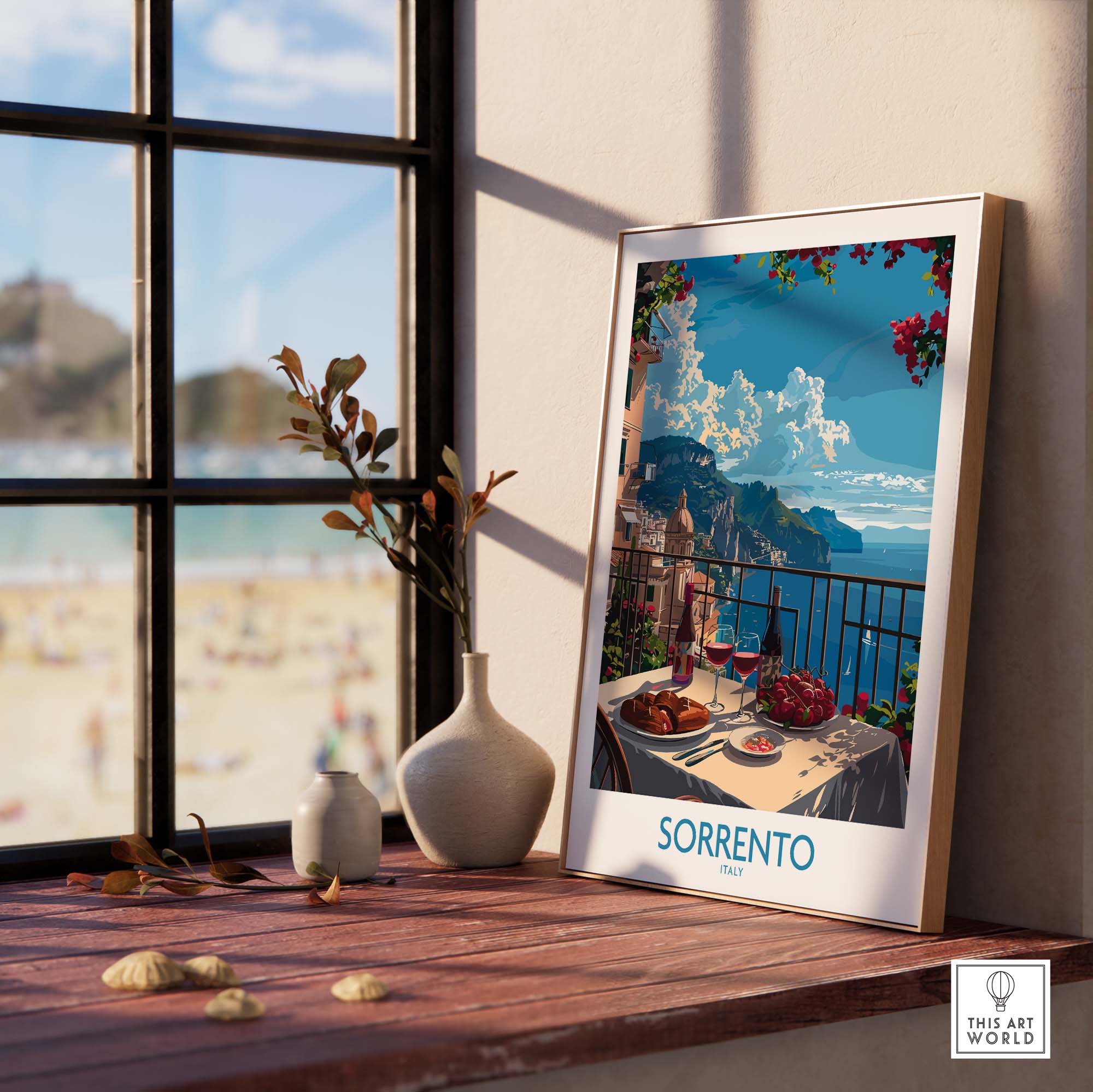 Sorrento Travel Poster