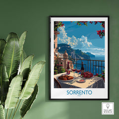 Sorrento Travel Poster