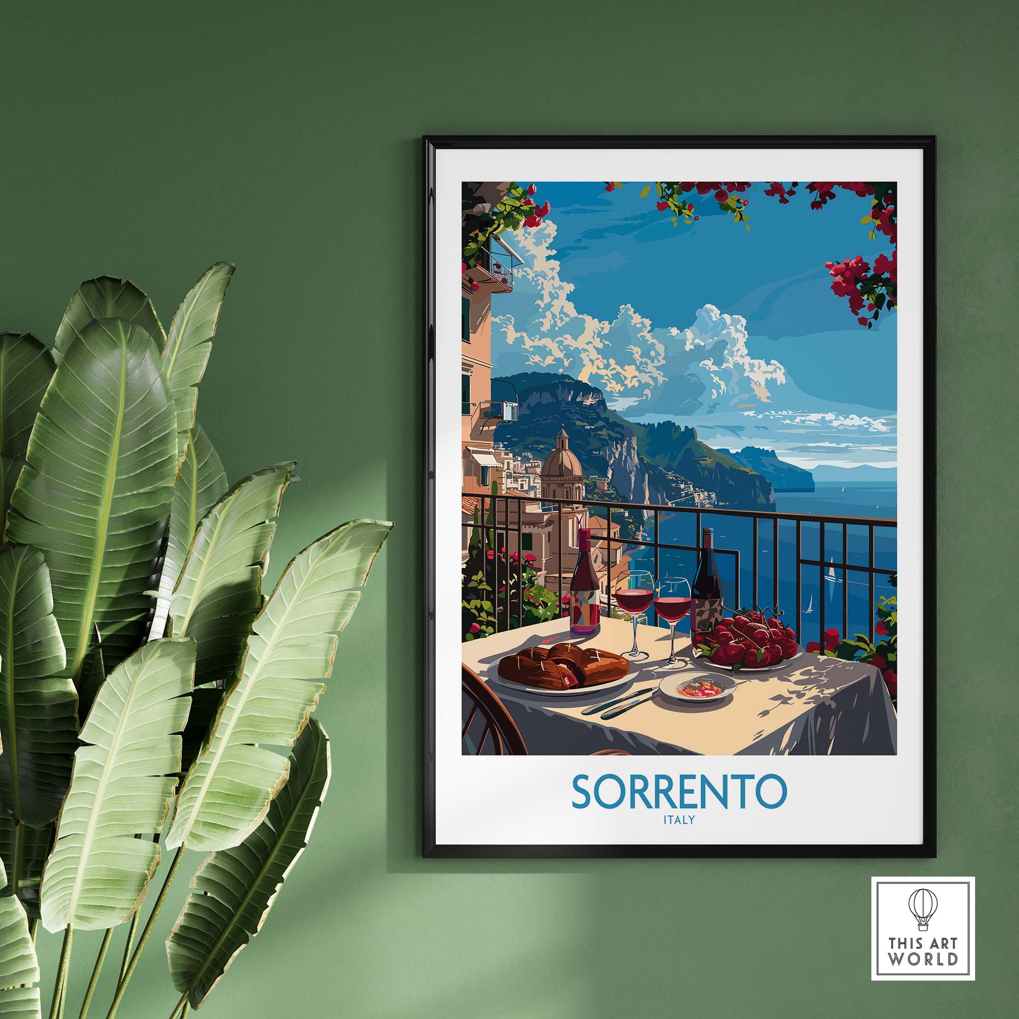 Sorrento Travel Poster