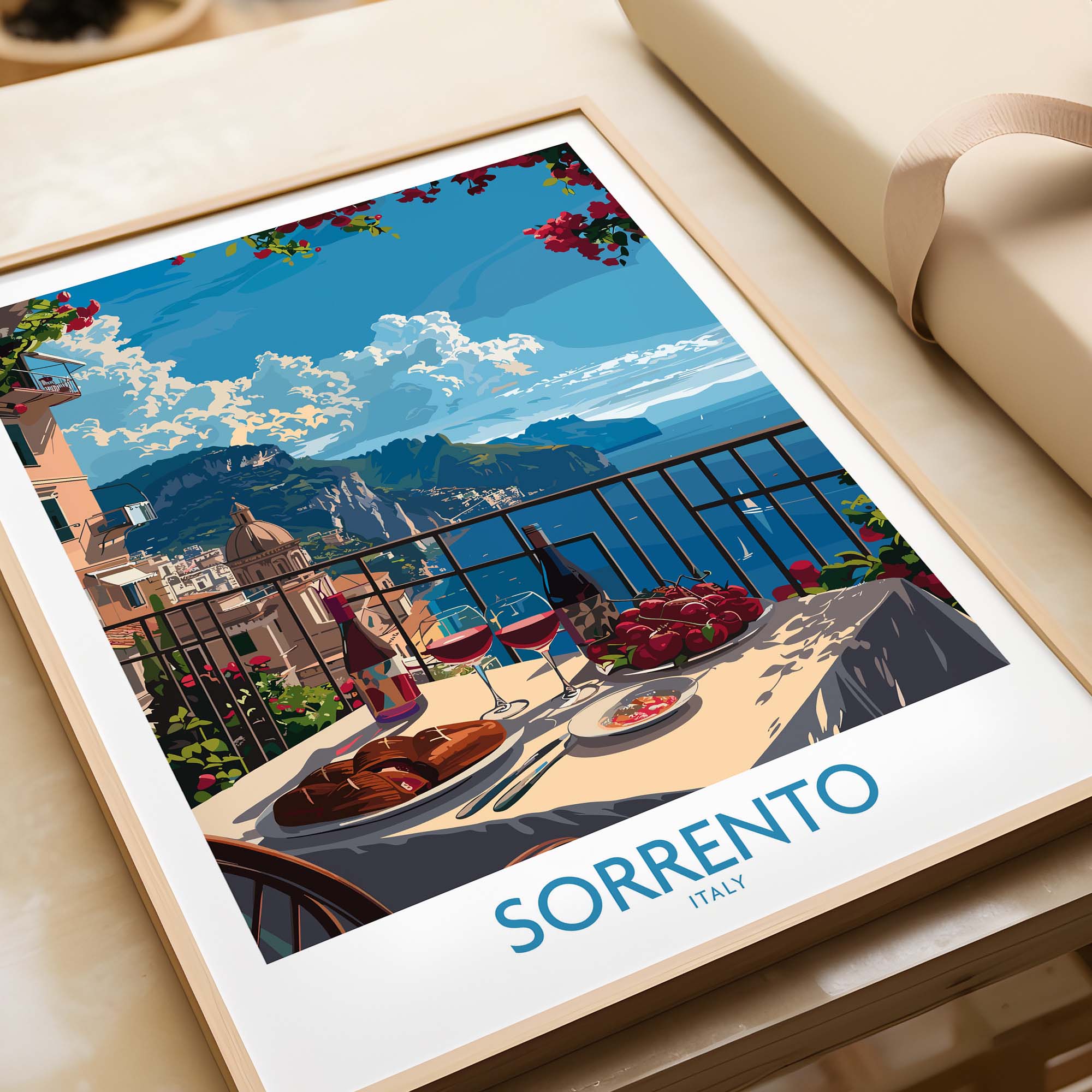 Sorrento Travel Poster