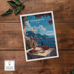 Sorrento Travel Print
