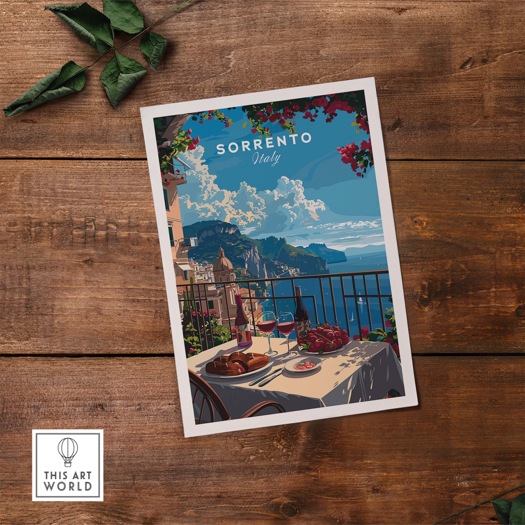 Sorrento Travel Print