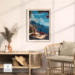 Sorrento Travel Print