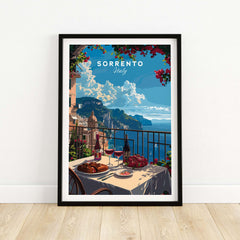 Sorrento Travel Print