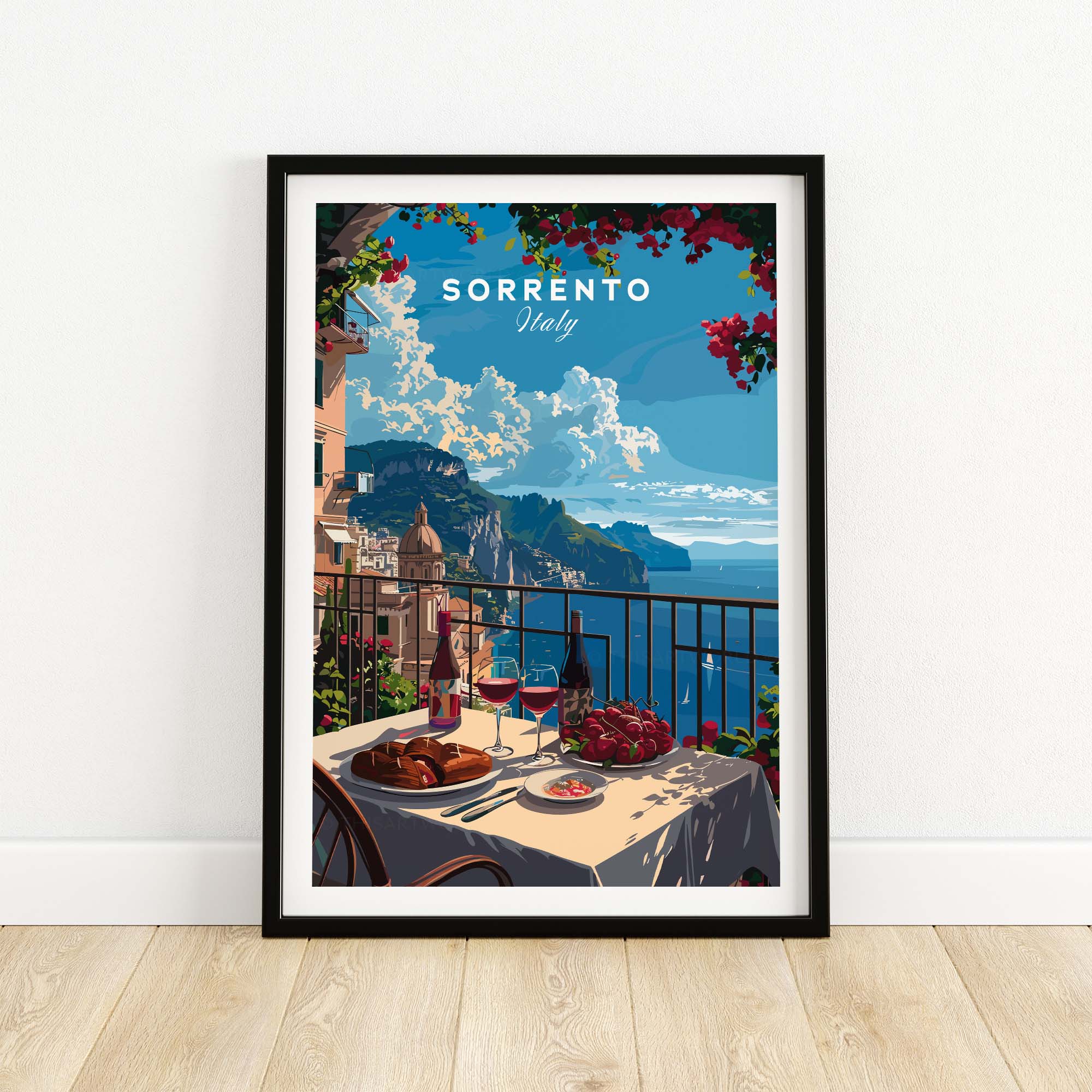 Sorrento Travel Print