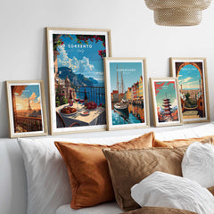 Sorrento Travel Print
