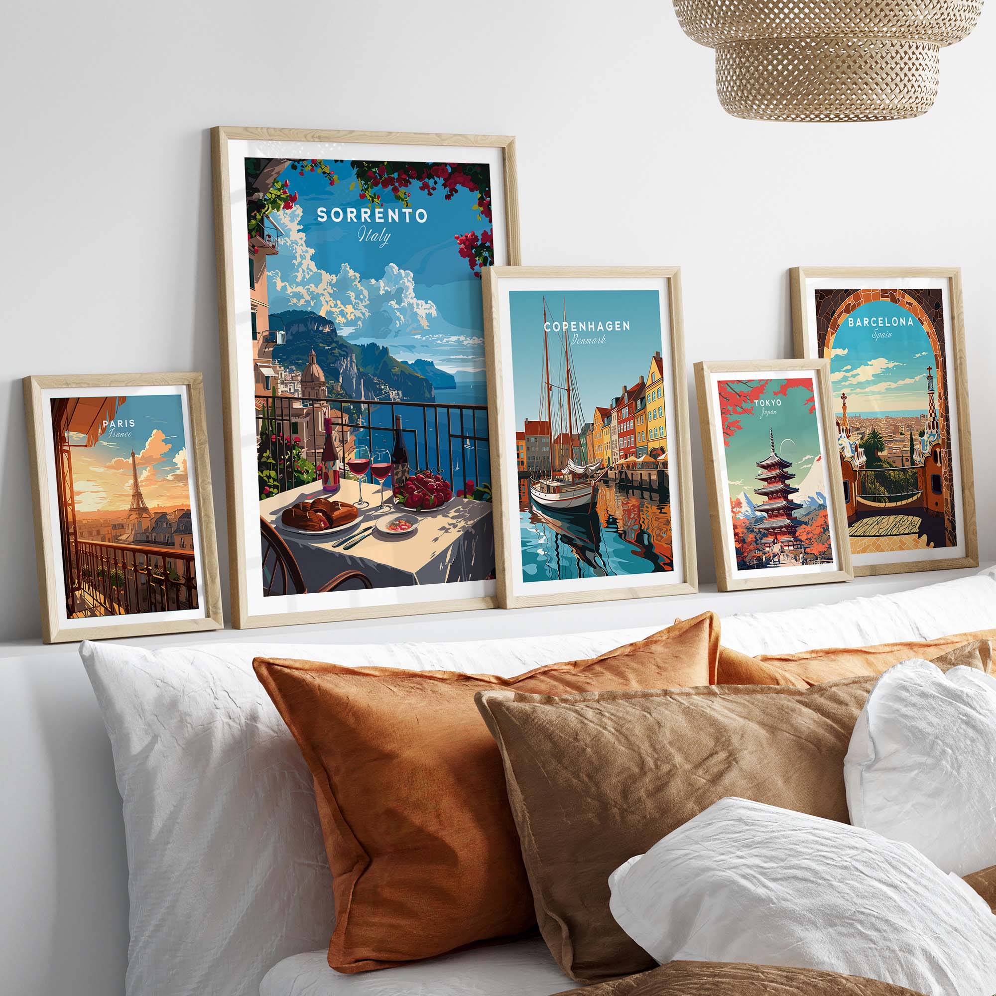 Sorrento Travel Print