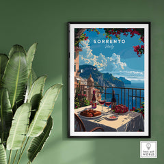 Sorrento Travel Print