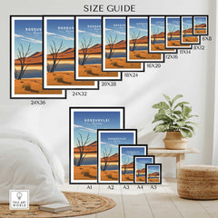 Sossusvlei Namibia Wall Art-This Art World