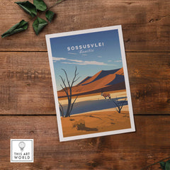 Sossusvlei Namibia Wall Art-This Art World