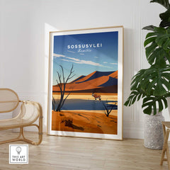 Sossusvlei Namibia Wall Art-This Art World