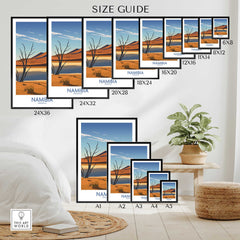 Sossusvlei Namibia Wall Art Print-This Art World