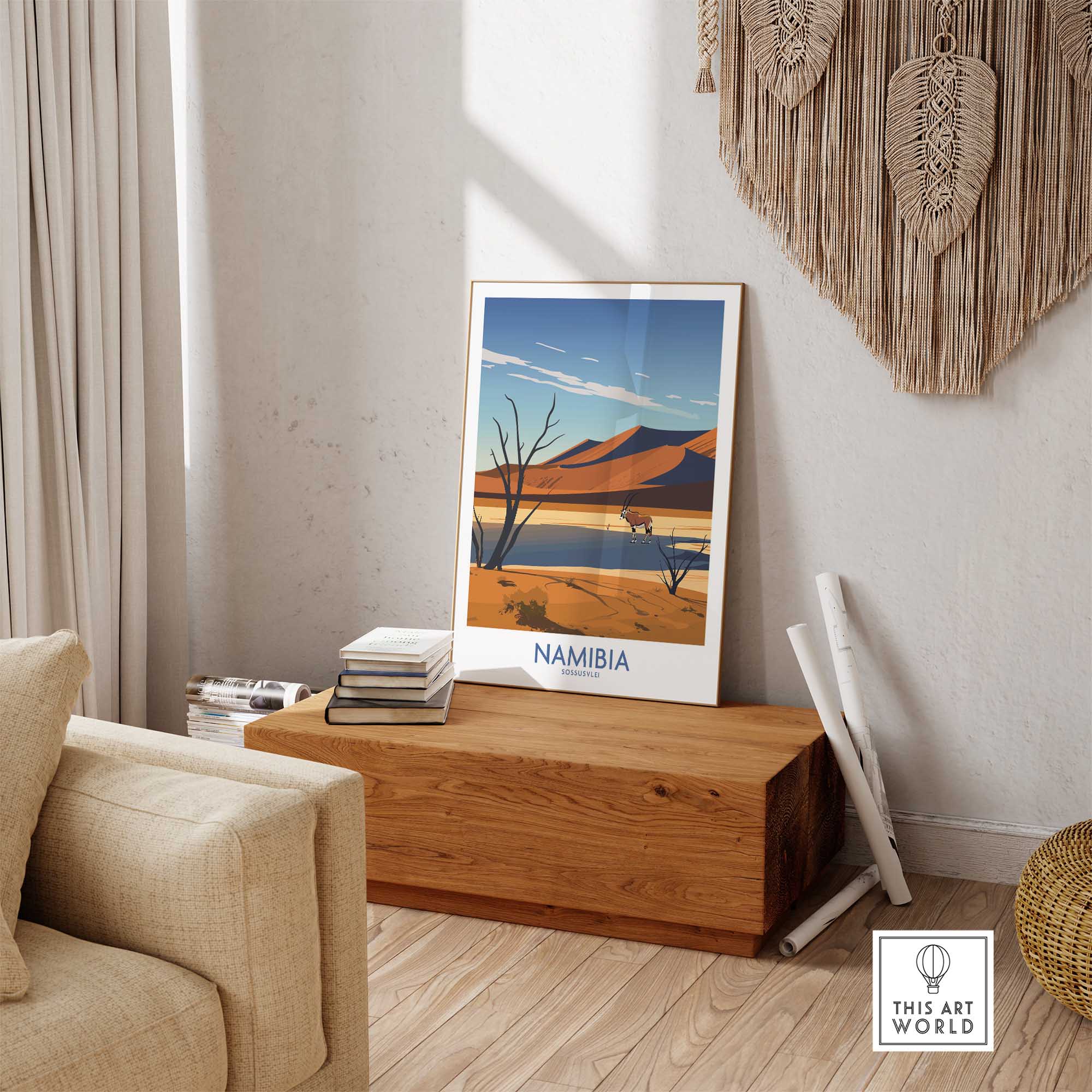Sossusvlei Namibia Wall Art Print-This Art World