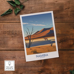 Sossusvlei Namibia Wall Art Print-This Art World