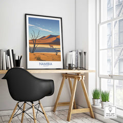 Sossusvlei Namibia Wall Art Print-This Art World