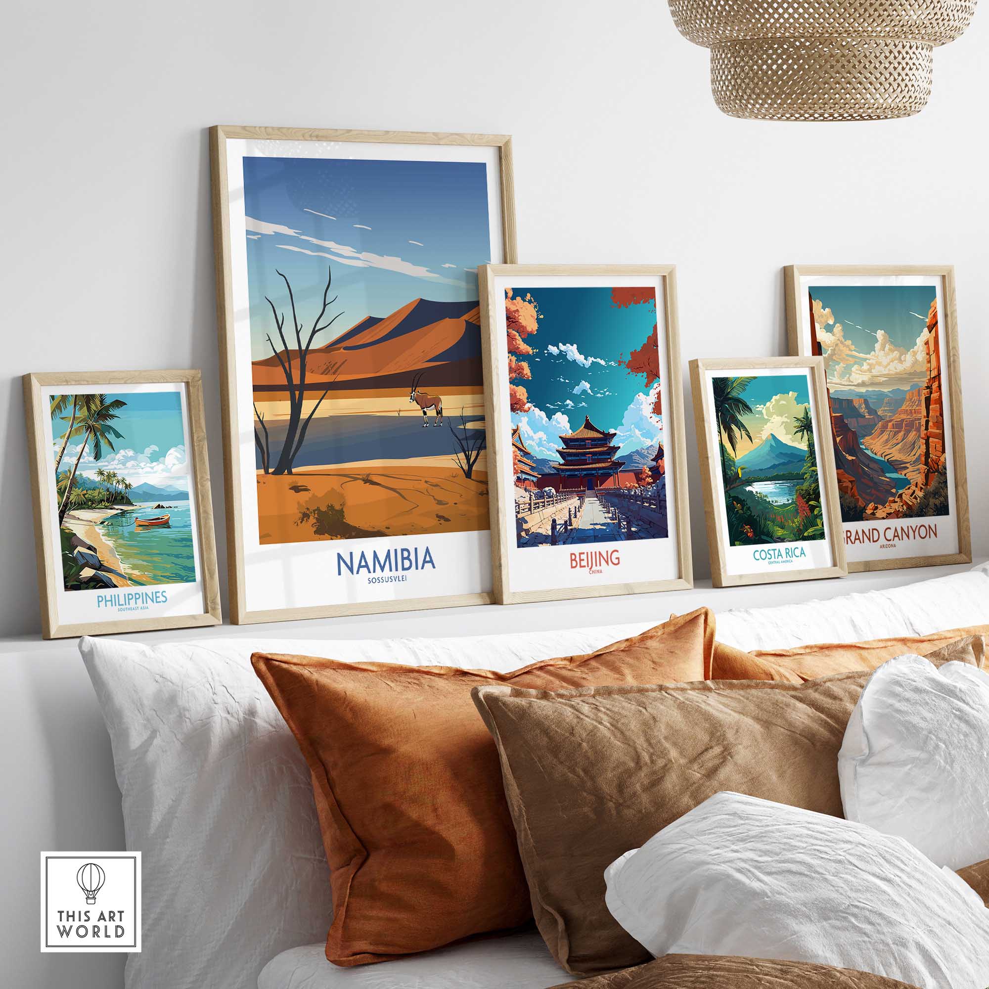 Sossusvlei Namibia Wall Art Print-This Art World