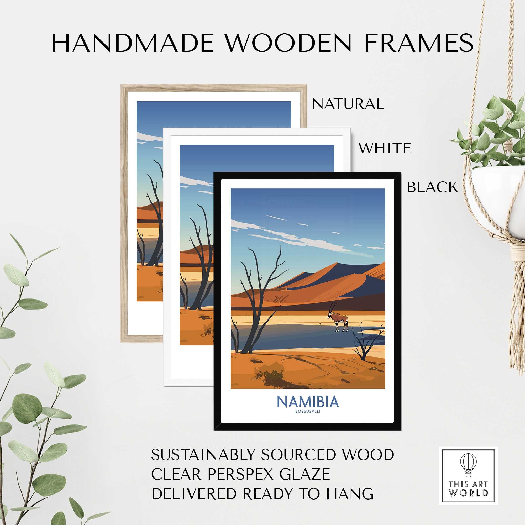 Sossusvlei Namibia Wall Art Print-This Art World