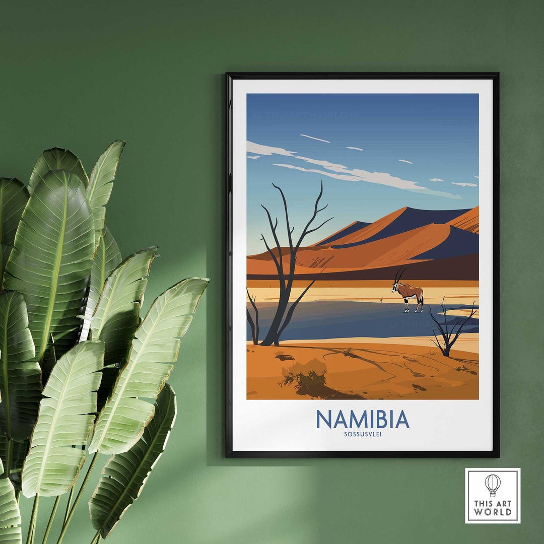 Sossusvlei Namibia Wall Art Print-This Art World
