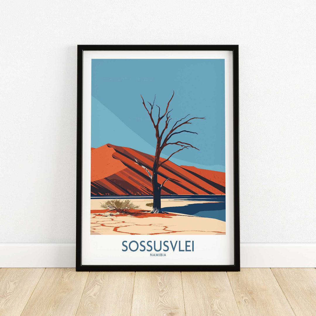Sossusvlei Travel Poster-This Art World