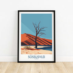 Sossusvlei Travel Poster-This Art World