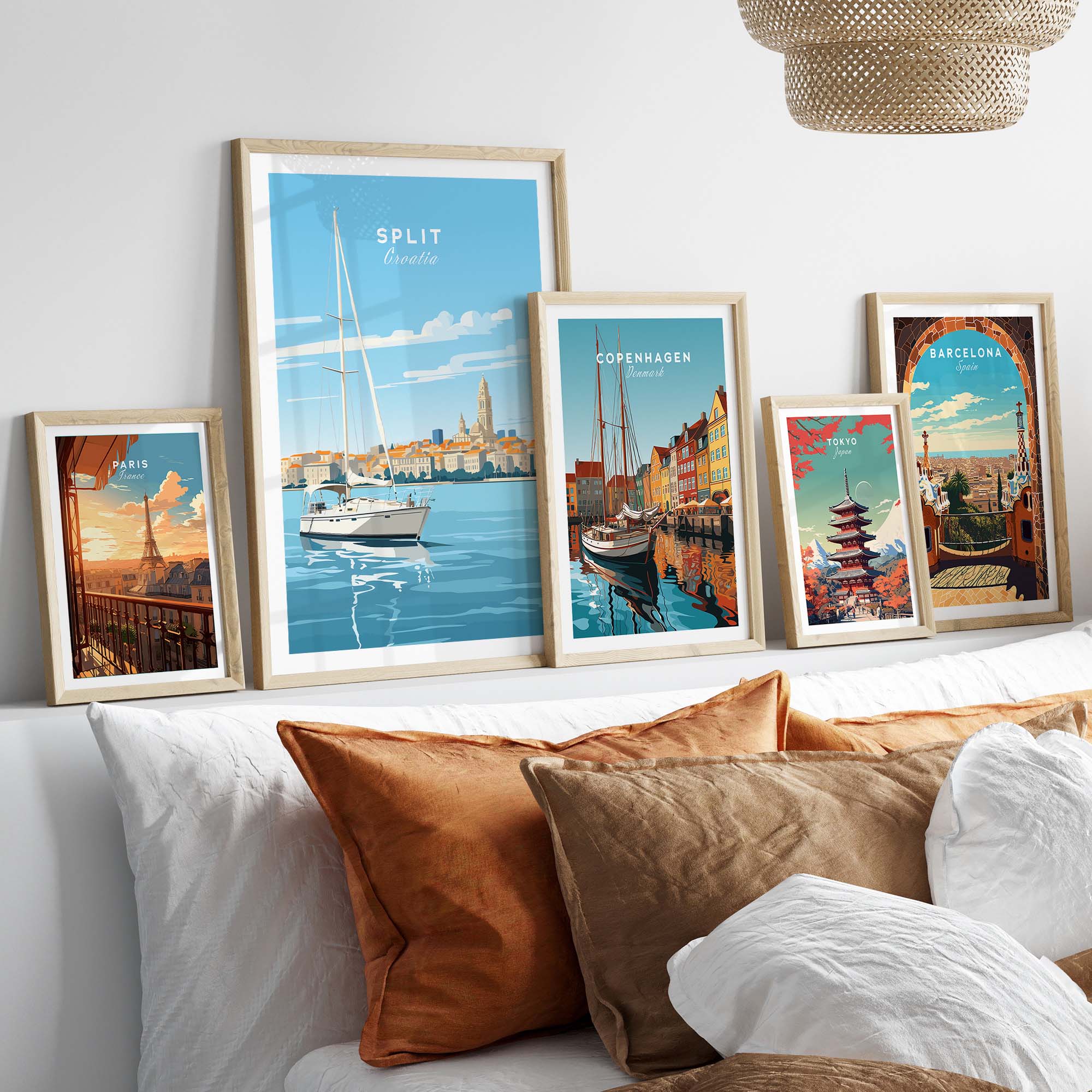 Split Croatia Wall Art part of our best collection or travel posters and prints - This Art World