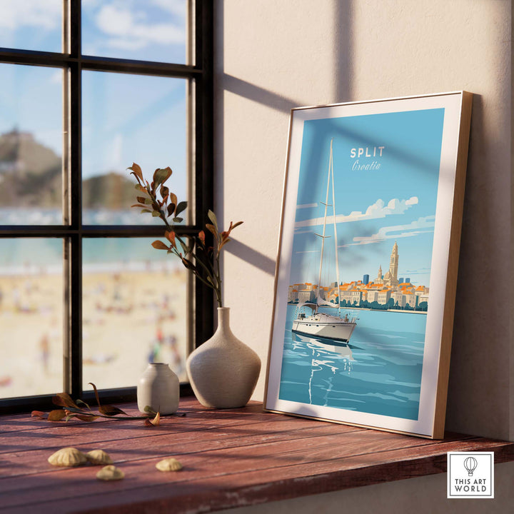 Split Croatia Wall Art part of our best collection or travel posters and prints - This Art World