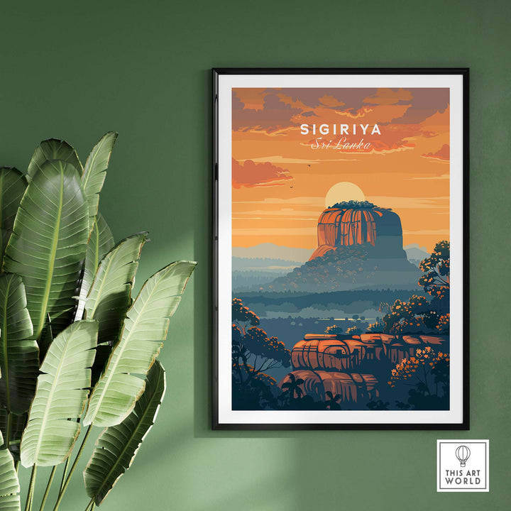 Sri Lanka Sigiriya Poster-This Art World