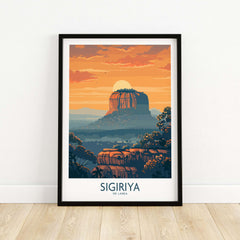 Sri Lanka Travel Poster-This Art World