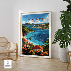 St. Barts Travel Print-This Art World