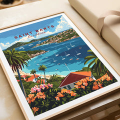 St. Barts Travel Print-This Art World