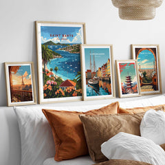 St. Barts Travel Print-This Art World