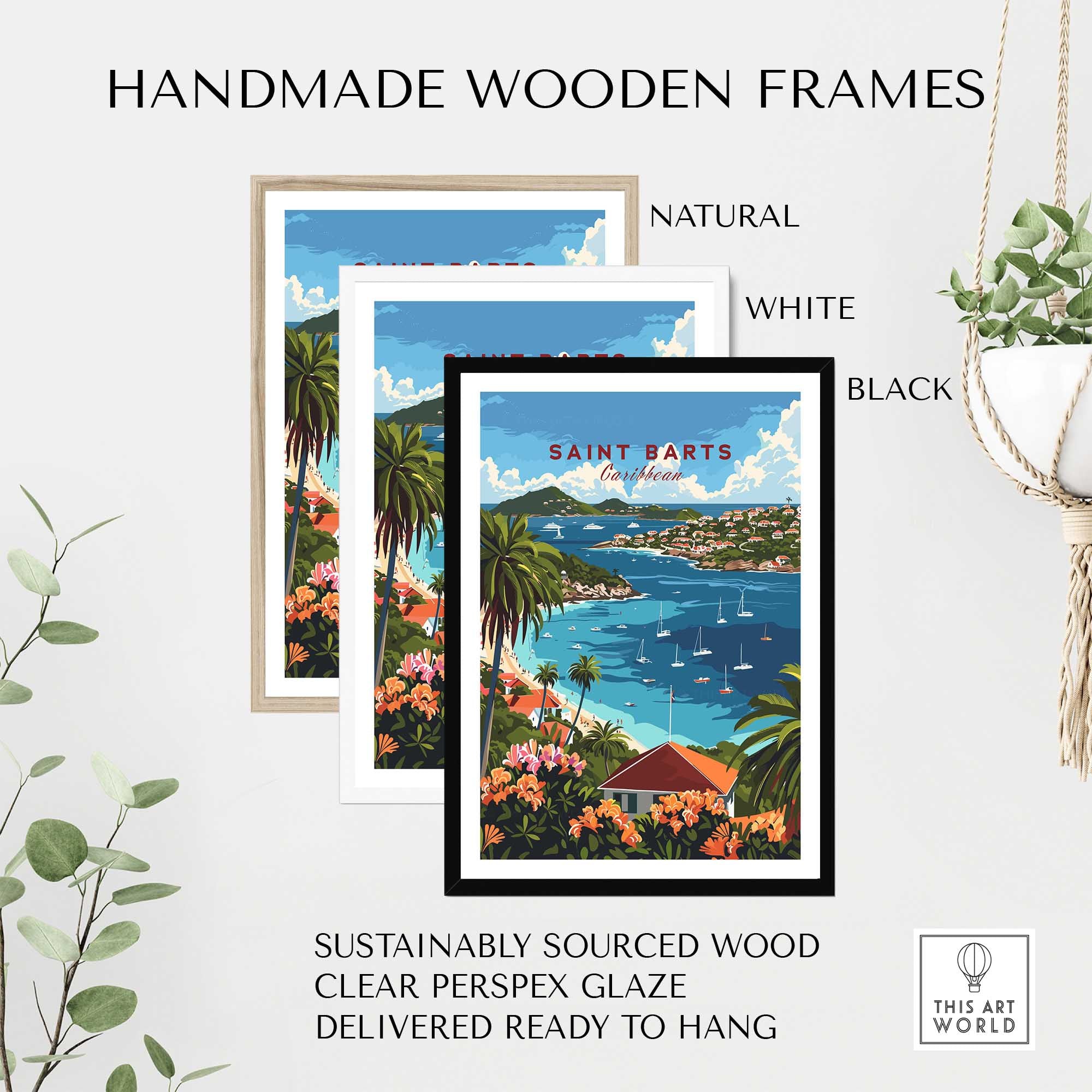 St. Barts Travel Print-This Art World