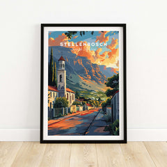 Stellenbosch Poster view our best collection or travel posters and prints - ThisArtWorld