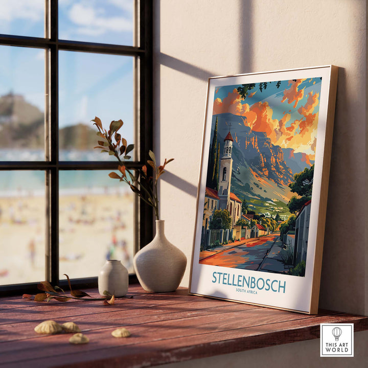 Stellenbosch Print view our best collection or travel posters and prints - ThisArtWorld