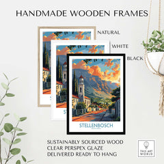 Stellenbosch Print view our best collection or travel posters and prints - ThisArtWorld
