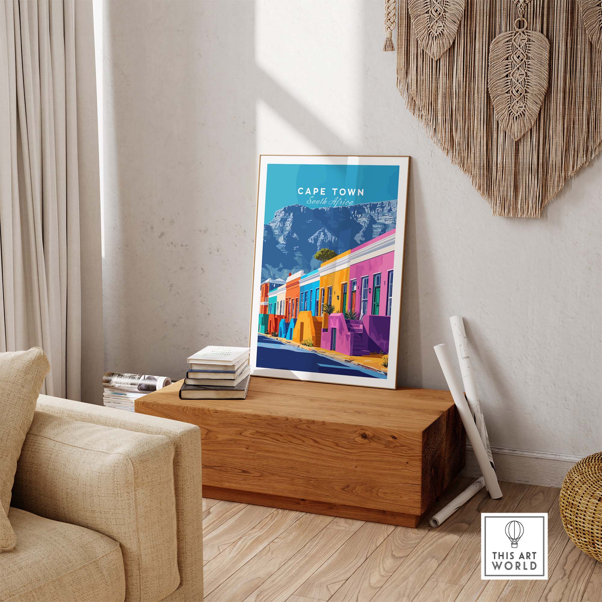 Table Mountain Wall Art view our best collection or travel posters and prints - ThisArtWorld