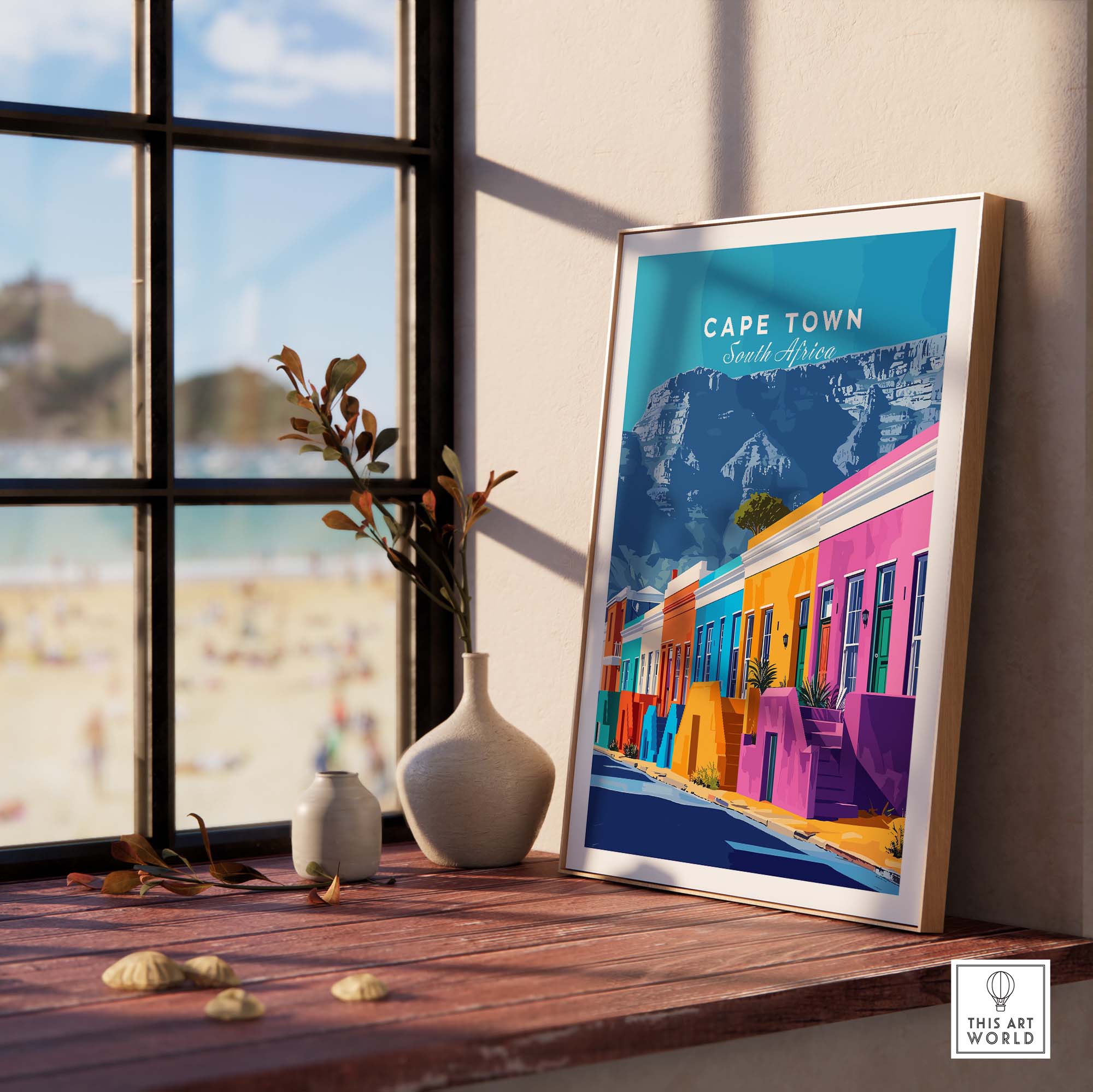 Table Mountain Wall Art view our best collection or travel posters and prints - ThisArtWorld