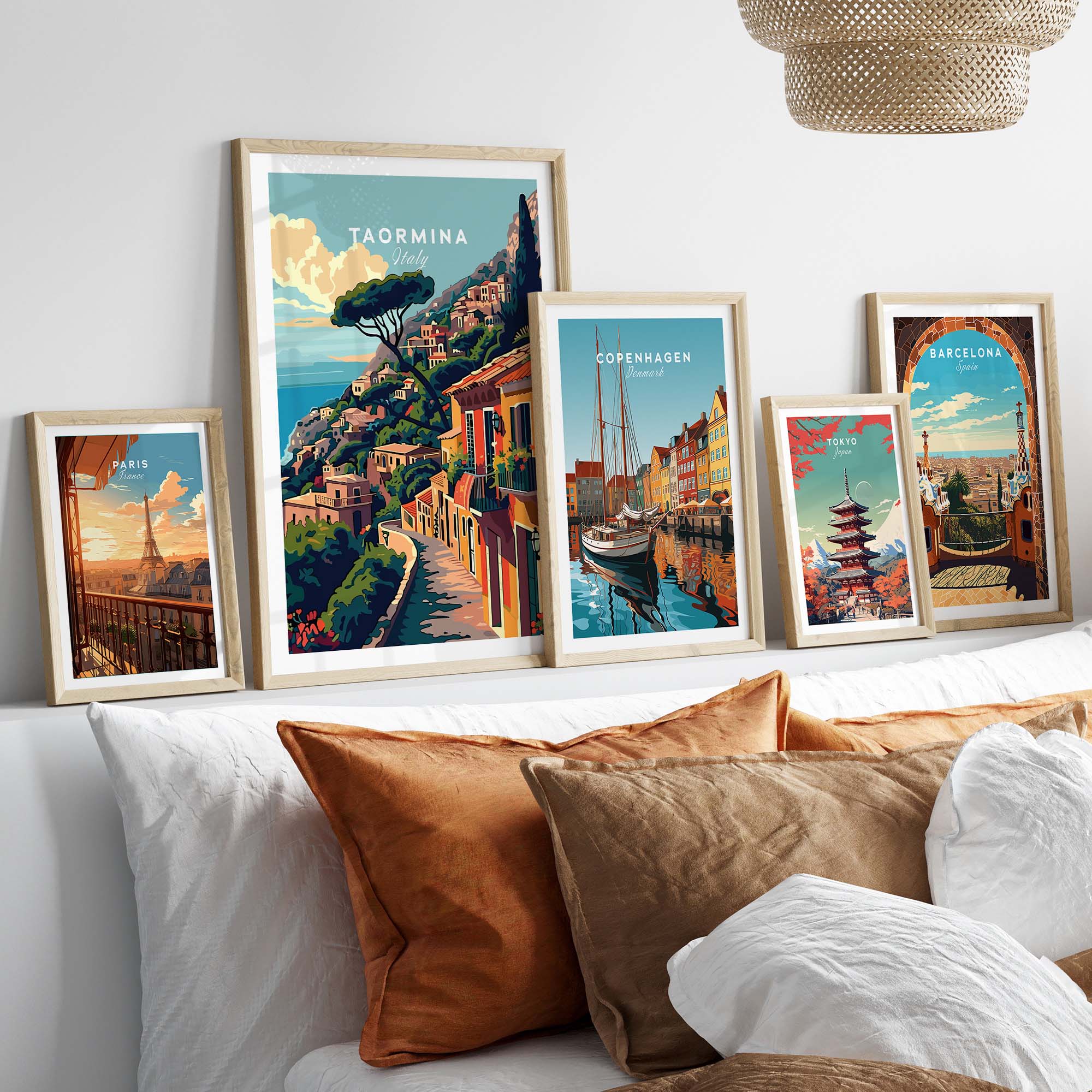 Taormina Travel Poster