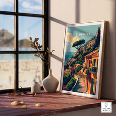 Taormina Travel Poster