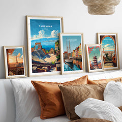 Taormina Travel Print