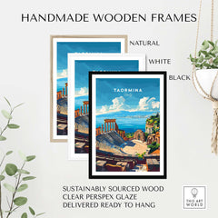 Taormina Travel Print