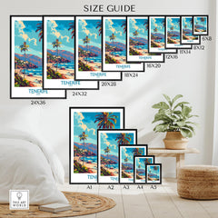 Tenerife Wall Art