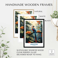 The Amazon Rainforest Poster part of our best collection or travel posters and prints - This Art World