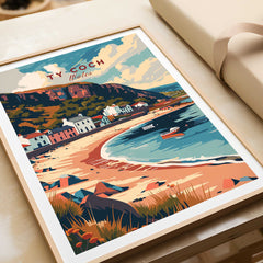 Ty Coch Wales Poster-This Art World