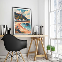 Ty Coch Wales Poster-This Art World