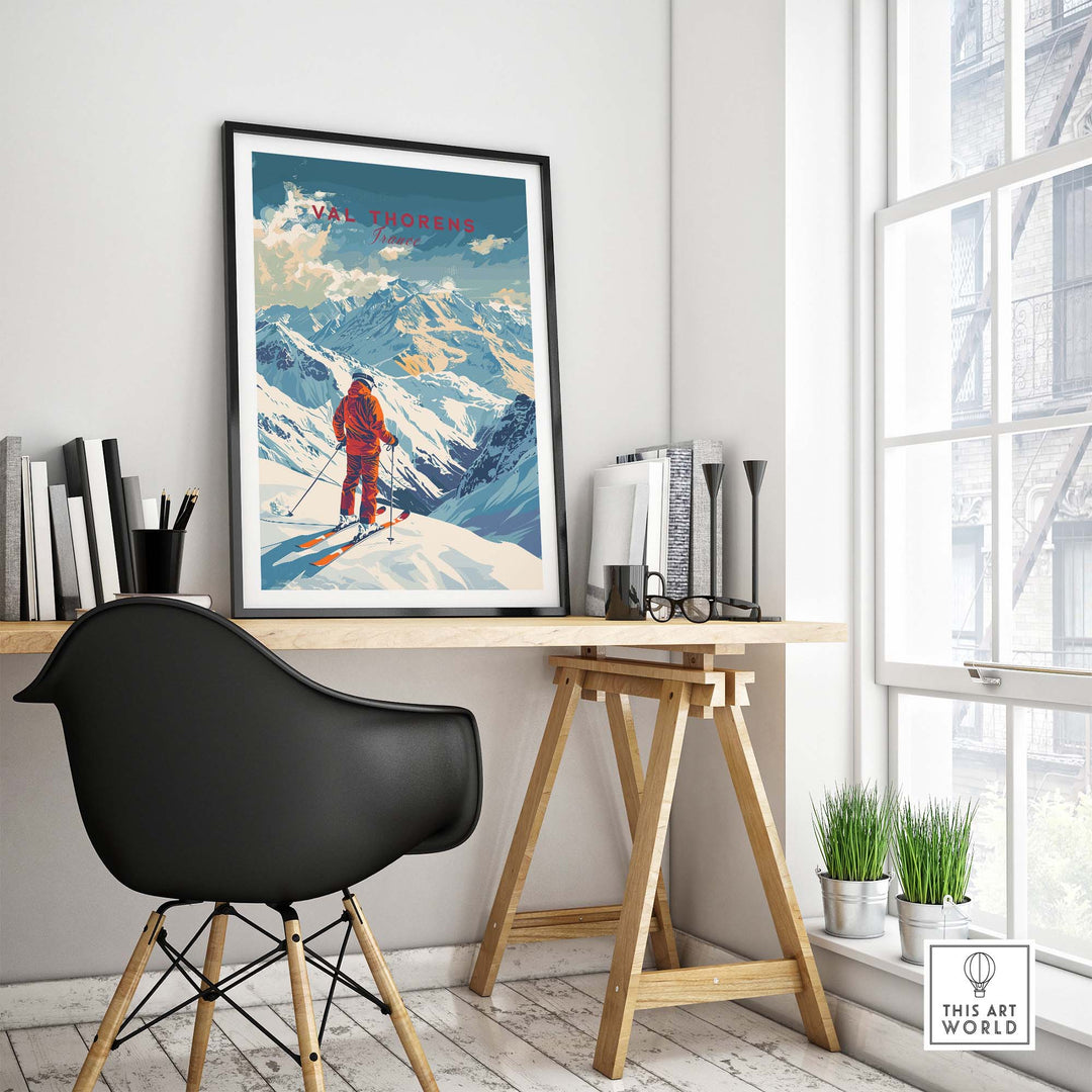 Val Thorens Poster-This Art World
