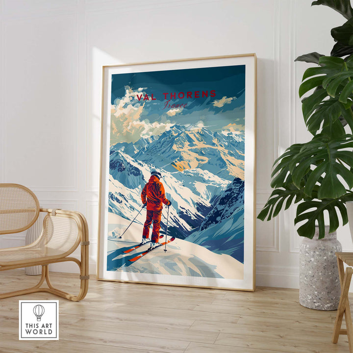 Val Thorens Poster-This Art World