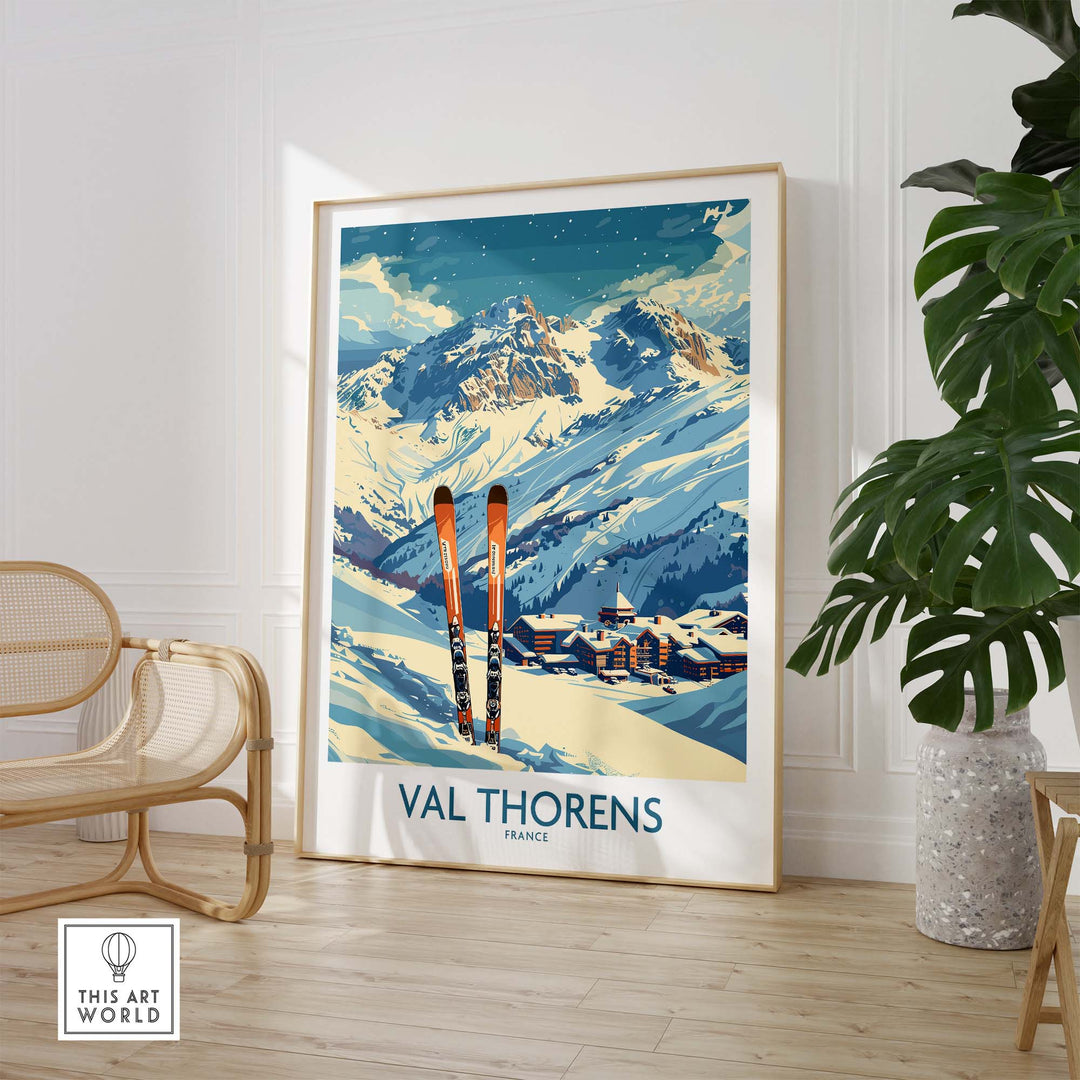 Val Thorens Print-This Art World
